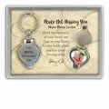 Tistheseason Key Ring - Heart Photo Locket Never Not Missing You TI3312321